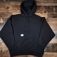 WTAPS × Vans Hoodie Sweatshirt Men's Medium Black Relaxed Baggy Sweatshirt Japan picture