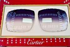 Cartier big c diamond cut lenses wood horn trivex Sunglasses ct0092o Oreo picture
