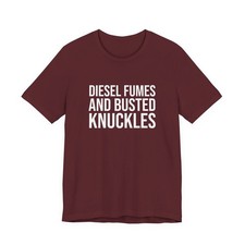 Diesel Mechanic Shirt, Busted Knuckles Garage Tee, Gift for Diesel Tech picture