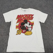 Disney Mickey And Friends Mickey Mouse Since 28' Retro Shirt Men's Size Medium picture