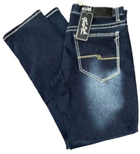 TRUE LUCK STRAIGHT JEANS 32 X 32 picture