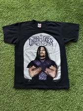 Vintage 1996 Undertaker WWF Rest in Peace Tombstone Wrestling Shirt (Read Desc) picture
