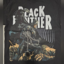 Rare Black Panther Movie Gift Fan Black Unisex T-Shirt Full Size S-5XL SC475 picture