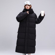 Korean-style Thickened Hooded Minimalist Puffer Jacket Winter Coat picture