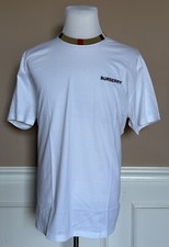 Burberry Jayson White Cotton T-shirt L (Oversized) 8069539 NWT $370 picture