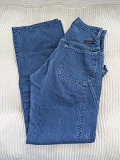VTG 70s Dee Cee Women’s Carpenter Jeans picture
