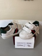 Authentic Toddler gucci supreme shoes size 23 picture