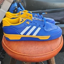 Adidas Rivalry Low Blue Yellow Leather IF3529 Men's Size 12 lifestyle UCLA picture