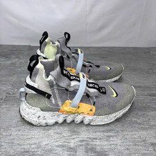 Nike Space Hippies 03  Sneakers Men's Size 9 Gray Volt CQ3989-002 picture