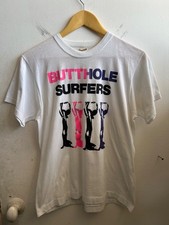 1983 Vintage Butthole Surfers 'Brown Reasons to Live' Band Tee SZ M picture