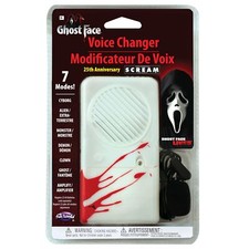 Ghost Face 25th Anniversary Deluxe Voice Changer for Halloween Costumes picture