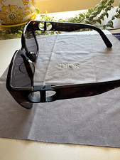 Christian Dior 30Montaigne S8U Oversized Butterfly Tortoise Brown Tinted picture