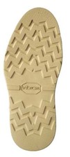 VIBRAM 4014 Cristy Cushion Unit Rubber Full Sole 1 Pair Natural (Cream) picture