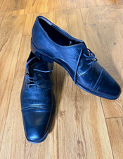 To Boot New York Men’s Black Leather Cap Toe Square Oxford Lace-Up, 11 M picture