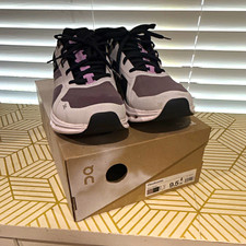 On Cloudrunner Women’s Running Sneaker US 9.5 Heron(lilac)/Black  picture