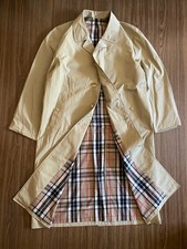 Vinatge Yves Saint Laurent Trench Coat Nova Check Lined  picture