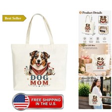 Dog Mom Tote Bag for Women Friends Besties-A10 picture