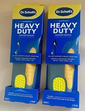 Dr. Scholl’s Heavy Duty Support Insoles 2 Pack Men 8–14 Big & Tall Trim to Fit picture