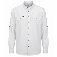 Poncho White The Iceman Shirt 3XL Regular Fit Magnetic Pockets NOTES - MD picture