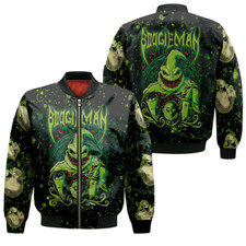 Oogie Boogie Boogieman Nightmare Before Christmas Bomber Jacket picture