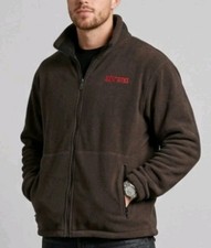 Vintage The Sopranos HBO Fleece Jacket Zip Embroidered PROMO Black North End L picture