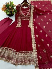 Salwar Kameez Pakistani Indian Wedding Party Wear Dress Bollywood Anarkali Suit picture