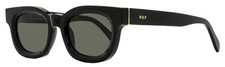 Retrosuperfuture Retro Oval Sunglasses Sempre DEJ Black 52mm picture