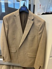 Apt. 9 Men's Slim Single-Breasted Sport Coat Notch Lapel Tan 44R picture