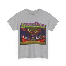 NEW Legion of Doom T-Shirt - Super Friends Cartoon - Lex Luthor, Grodd, Brainiac picture