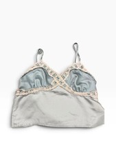 Vintage LA Hearts Camisole Blue & Lace Y2K Size Small picture