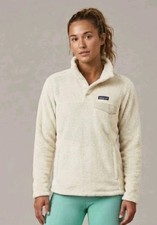 Patagonia Cream Re-Tool Snap-T Polartec Fleece Pullover Sweater Small  picture