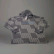 PUMA F1 Ultimate Racing Heavyweight Hoodie Men's L Black Gray Raised Print NWT picture