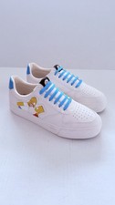 Bershka Men’s The Simpsons White Sneaker EU 43 / US 10. Pristine. RARE picture