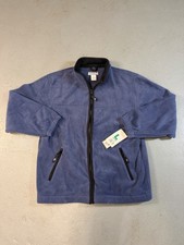 Vintage Alpine-Tek Palmetto’s Blue Fleece Jacket NOS Deadstock Size Large 90s picture