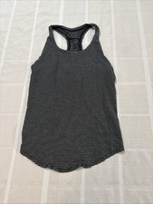 Lululemon Love Tank Hype Stripe Black White Racerback Tank Top Size S/M picture