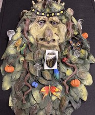 Authentic Vintage Mario Chiodo Signature Series Giant Forest Wizard Latex Mask picture