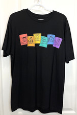 The Muppets Studio Exclusive Shirt Black L Rainbow Muppet Illustration Pictures picture