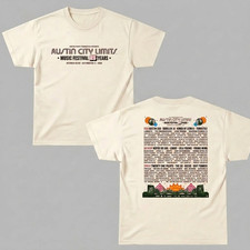 Rare Hot The Austin City Limits Festival 2026 Natural Color 2-Sided Shirt FU025 picture
