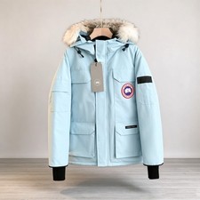 Canada Goose 08 Expedition Women's Sky Blue Parka Winter Down Coat picture
