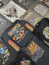 Vintage 90s 00s Harley Davidson Sleeveless Or Distressed T-Shirt Lot of 50 USA picture