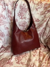 COACH Brooklyn 28 Leather Shoulder Bag Ruby Red CU068 Discontinued picture