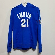 Men's Pro Standard Joel Embiid Royal Philadelphia 76ers Player Pullover Hoodie picture