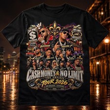 Cash Money No Limit Shirt, Hip Hop Shirt, New Orleans Rap Shirt, Tour 2026 picture