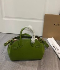 COACH Empire Carryall 26 CU066 Green Outlet NEW leather picture