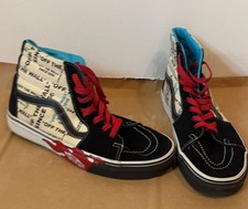 Vans Sk8-Hi Otw Flame Blk/True Wht Size 9.5 picture