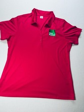 H&R Block tax Hot Pink Short sleeve Shirt women's adult XL Sport-Tek picture