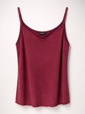 Torrid Women's V-Neck Burgundy Tank Top picture