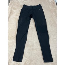 Smartwool Intraknit Pants Men's L Black Wool Blend Base Layer Leggings EUC picture
