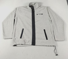 Vintage Palmetto's Alpine Tek Jacket Mens Medium Gray Fleece Outdoor Cabincore picture