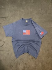 RARE 1980s single stitch stussy tee Made In USA faded navy picture